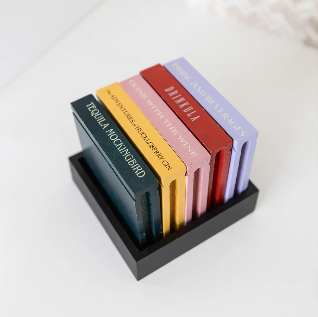 BOOK COASTER - PRE-ORDER ONLY