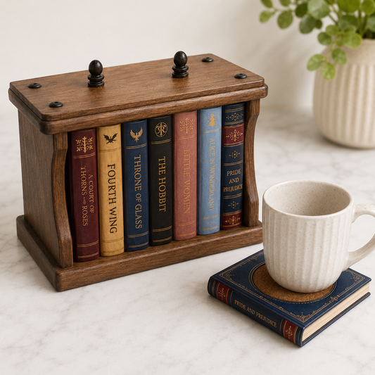BOOK COASTER — PRE-ORDER ONLY