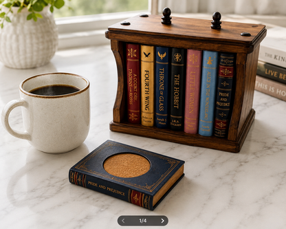 BOOK COASTER — PRE-ORDER ONLY