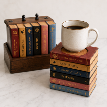 BOOK COASTER — PRE-ORDER ONLY