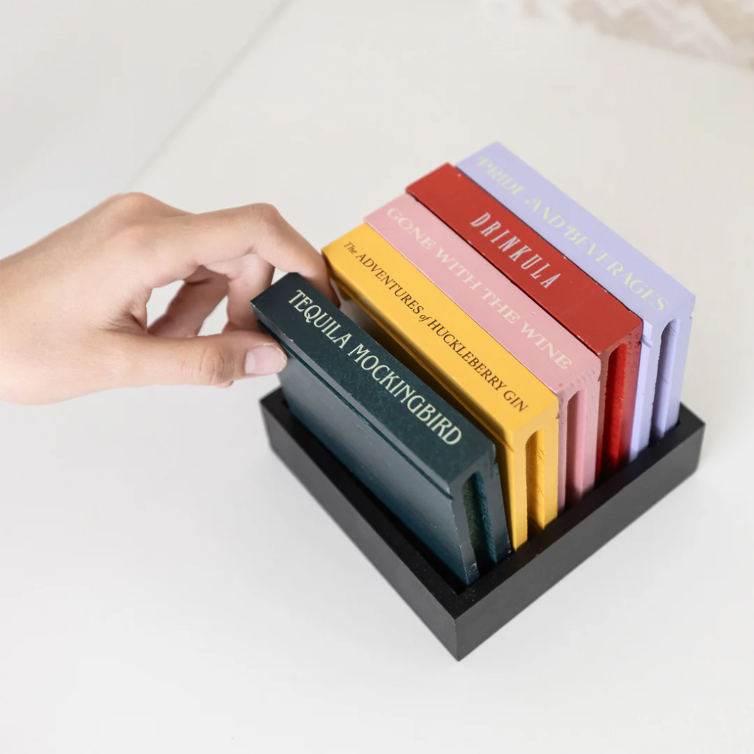 BOOK COASTER - PRE-ORDER ONLY