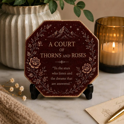 BOOK COASTER - PRE ORDER ONLY