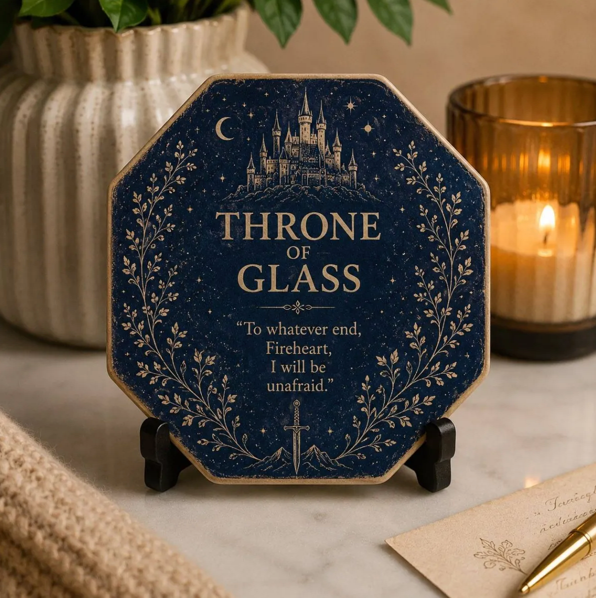 BOOK COASTER - PRE ORDER ONLY