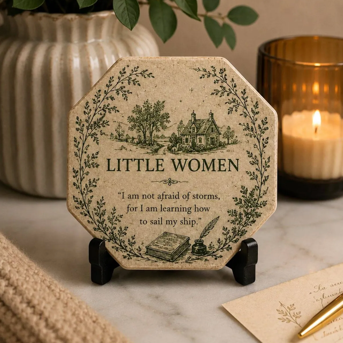 BOOK COASTER - PRE ORDER ONLY