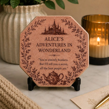 BOOK COASTER - PRE ORDER ONLY